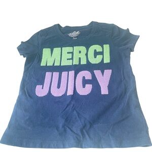 Juicy Couture Merci Juicy tshirt girls small